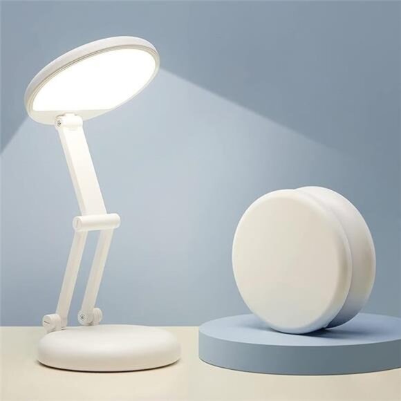 Battery Operated Mini Lamp Foldable & Potable, 8 Brightness Rechargeable - Picture 8 of 8